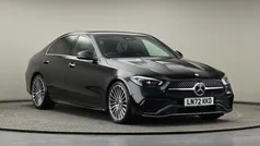 Black Used 2022 Mercedes C220 AMG Line Premium Sedan | £30,800 (Fair price)