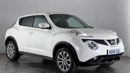 Used Nissan Juke Tekna 117 HP (86 kW) 2017 White SUV