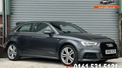 Used Audi A3 Sportback S-Line 150 HP (110 kW) 2016 Grey Hatchback