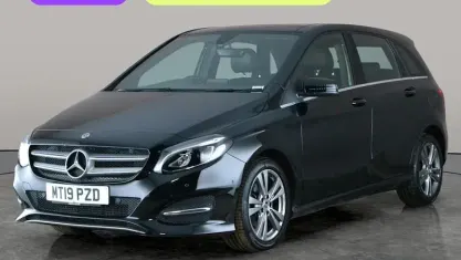 Used Mercedes B200 Exclusive 156 HP (114 kW) 2018 Black Hatchback