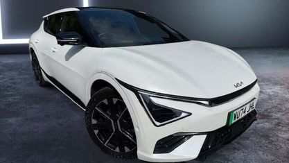 Begagnad Kia EV6 GT-Line S 239 kW (325 HK) 2024 Vit SUV