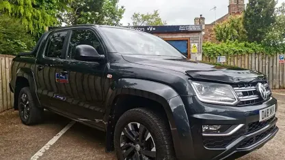 Used VW Amarok Dark Label 204 HP (150 kW) 2018 Grey Pickup