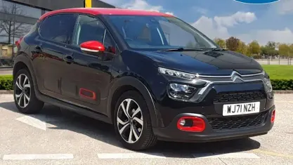 Used Citroën C3 Shine 102 HP (75 kW) 2021 Black Hatchback