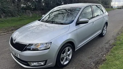 Used Skoda Rapid SE 90 HP (66 kW) 2016 Silver Hatchback