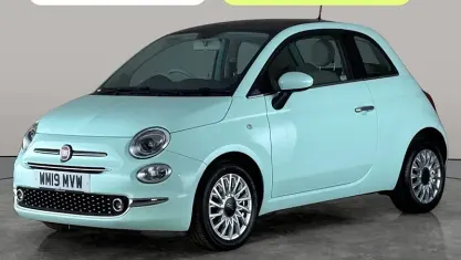 Used Fiat 500 Lounge 69 HP (50 kW) 2019 Green Hatchback