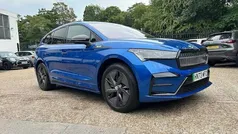 Blue Used 2023 Skoda Enyaq iV vRS SUV | £33,033 (Fair price)
