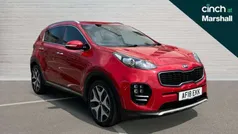 Red Used 2018 Kia Sportage GT-Line SUV | £11,419 (Fair price)