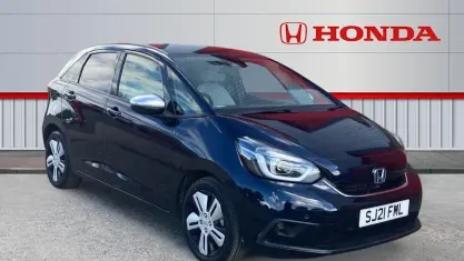 Second-hand Honda Jazz Hybrid 109 CP (80 kW) 2021 Albastru Hatchback