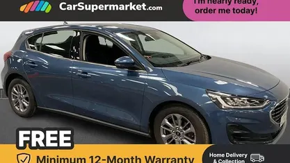Used Ford Focus Titanium 125 HP (91 kW) 2023 Blue Hatchback