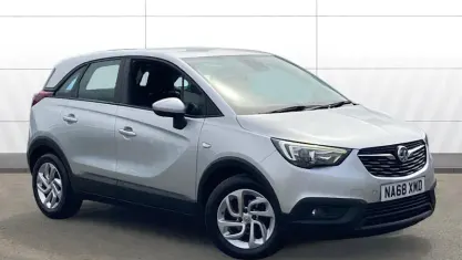 Used Vauxhall Crossland X 82 HP (60 kW) 2018 Silver SUV