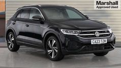 Black Used 2023 VW T-Roc R-line SUV | £25,291 (Fair price)