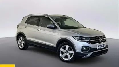 Used VW T-Cross SEL 110 HP (80 kW) 2021 Silver SUV