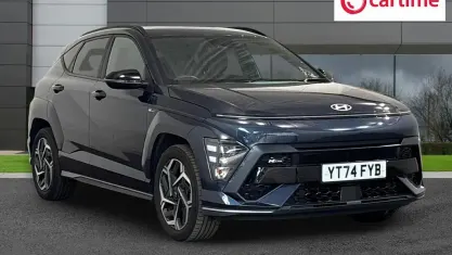 Used Hyundai Kona N Line 129 HP (94 kW) 2024 Blue SUV