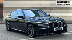 Black Used 2021 BMW 730 M Sport Sedan | £38,760 (Fair price)
