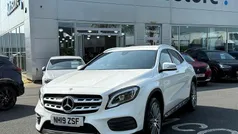 White Used 2019 Mercedes GLA180 AMG line SUV | £16,495 (Fair price)