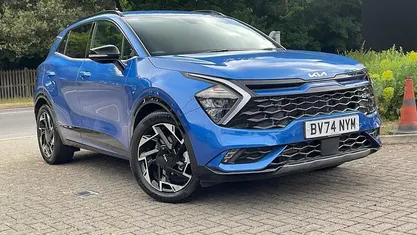 Used Kia Sportage GT-Line 159 HP (116 kW) 2024 Blue SUV
