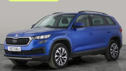 Używany Skoda Kodiaq SE Drive 150 KM (110 kW) 2023 Niebieski SUV