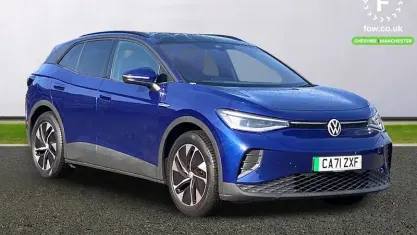 Used VW ID.4 Pro Performance 150 kW (204 HP) 2021 Blue SUV