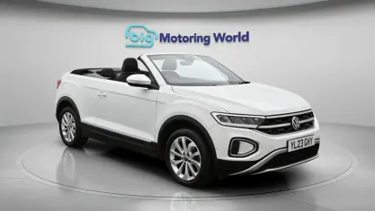 Used VW T-Roc Cabriolet Style 110 HP (80 kW) 2023 White Cabriolet