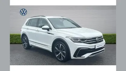 Used VW Tiguan R-line 150 HP (110 kW) 2023 White SUV