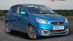 Blue Used 2019 Mitsubishi Mirage Hatchback | £7,490 (Fair price)