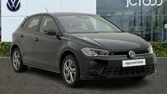 Black Used 2022 VW Polo R-line Hatchback | £16,321 (Fair price)