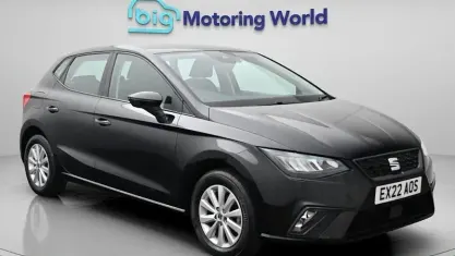 Used Seat Ibiza SE 95 HP (69 kW) 2022 Black Hatchback
