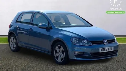 Used VW Golf VII Edition 125 HP (91 kW) 2016 Blue Hatchback