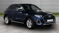 Blue Used 2024 Audi Q5 S-Line SUV | £39,999 (Fair price)