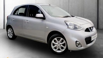 Second-hand Nissan Micra Acenta 80 CP (58 kW) 2015 Argintiu Hatchback
