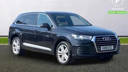 Begagnad Audi Q7 S-Line 218 HK (160 kW) 2018 Svart SUV