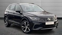 Black Used 2022 VW Tiguan R-line SUV | £27,895 (Fair price)