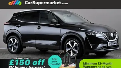 Used Nissan Qashqai N-Connecta 158 HP (116 kW) 2023 Black SUV