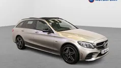 Used 2021 Mercedes C300e AMG line Estate | £22,549 (Fair price)
