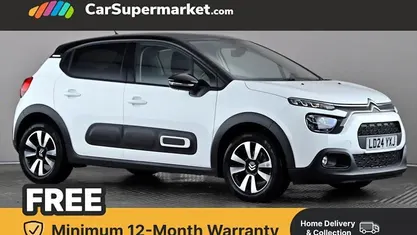 White Used 2024 Citroën C3 PureTech Hatchback | £10,897 (Fair price)