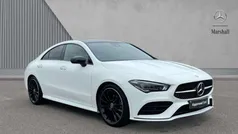 White Used 2022 Mercedes CLA180 AMG Line Premium Plus Sedan | £28,422 (Fair price)