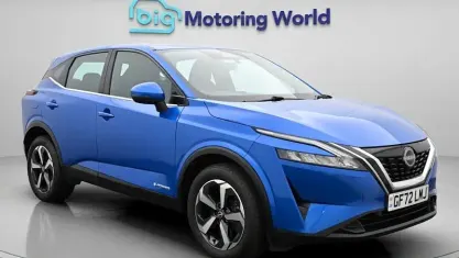 Begagnad Nissan Qashqai Acenta Premium 190 HK (139 kW) 2022 Blå SUV