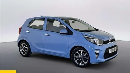 Used Kia Picanto 84 HP (61 kW) 2020 Blue Hatchback