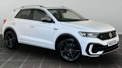 White Used 2021 VW T-Roc R SUV | £25,995 (Fair price)