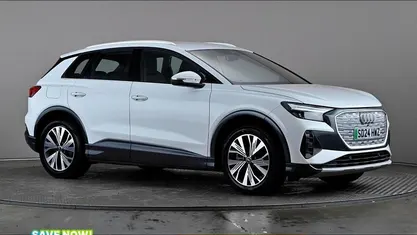White Used 2024 Audi Q4 e-tron Sport SUV | £27,197 (Fair price)