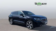 Black Used 2020 VW Touareg R-line SUV | £34,194 (Fair price)