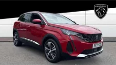Red Used 2021 Peugeot 3008 Allure Premium SUV | £13,953 (Fair price)