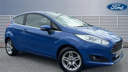 Used Ford Fiesta Zetec 82 HP (60 kW) 2013 Blue Hatchback