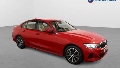 Used BMW 330e Sport Line 292 HP (214 kW) 2023 Red Sedan