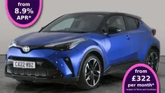 Blue Used 2022 Toyota C-HR Sport SUV | £22,475 (Fair price)