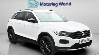 Used VW T-Roc Black Edition 150 HP (110 kW) 2021 White SUV