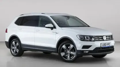 Used VW Tiguan Allspace Match 150 HP (110 kW) 2021 White SUV