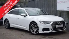 White Used 2021 Audi A6 S-Line Sedan | £27,949 (Fair price)