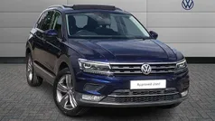 Blue Used 2017 VW Tiguan SEL SUV | £12,494 (Fair price)