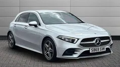 Iridium silver Used 2020 Mercedes A200 AMG line Hatchback | £16,690 (Fair price)